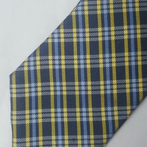 Silk Tie, Gold Label, Class Club  Brand,  New With Tag, Stain Resistant, 51"